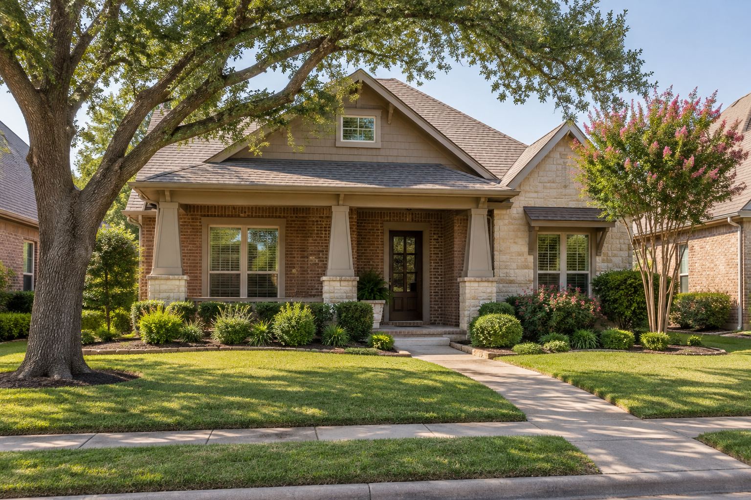 A Texas home, illustrative